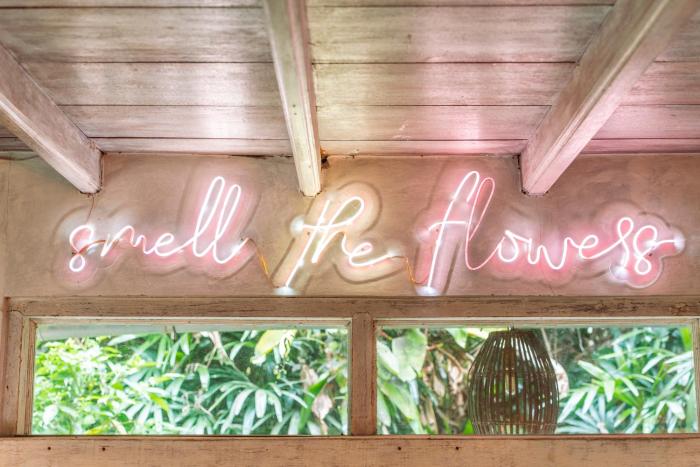 barong retreat villa ubud with hammock terrace garden and koi pond