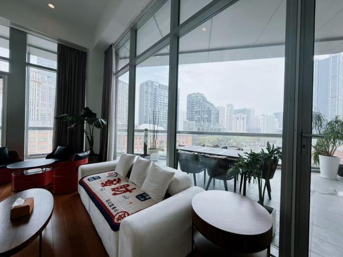 river house near peoples square and the bund