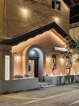 urban brown hotel