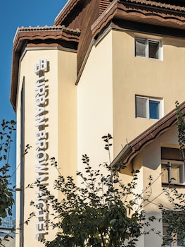 urban brown hotel