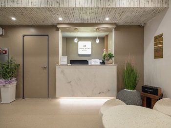 urban brown hotel