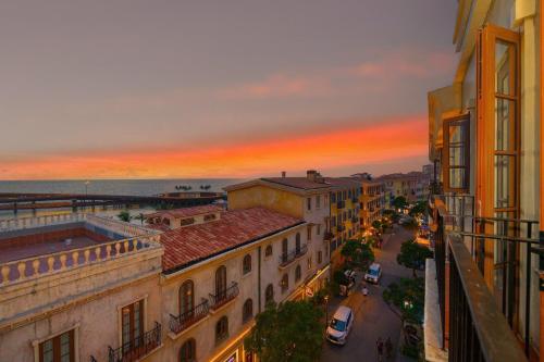 zao hotel firework and sea view