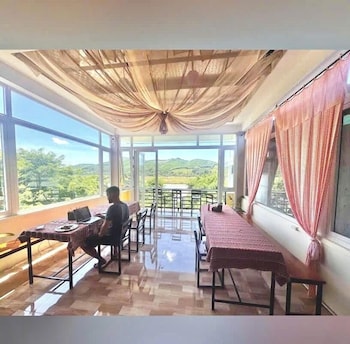 bamboo riverside home
