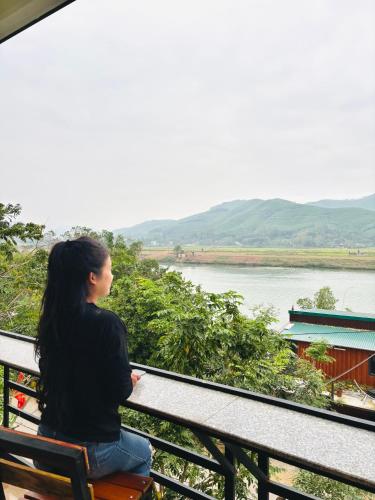 bamboo riverside home