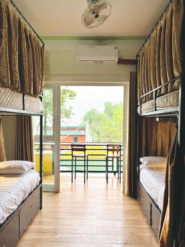 bamboo riverside home