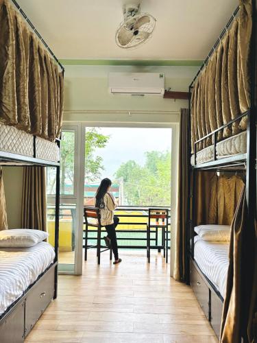 bamboo riverside home