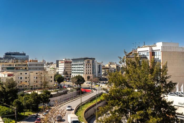 sunny 3bd flat acropolis view