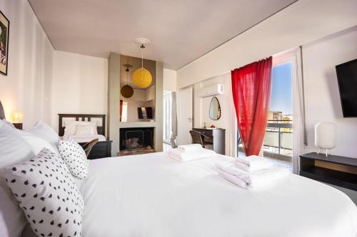 sunny 3bd flat acropolis view