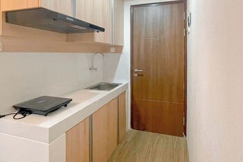 best choice studio room at apartment sentraland medan