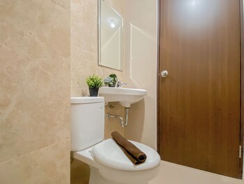 cozy minimalist 2br apartment at transpark cibubur