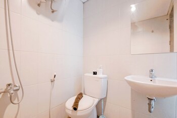 best view studio at apartment skyland city jatinangor