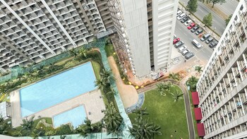 warm tone studio at sky house bsd apartment