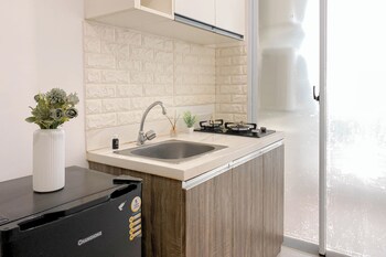 Simple Grey 1Br At Vittoria Residence Apartment,,2 star