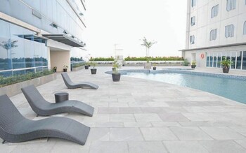 comfy and neat studio at the city square surabaya apartment