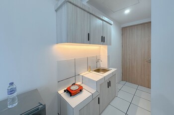 comfy and neat studio at the city square surabaya apartment