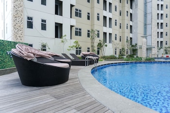 simple look 1br at apartment vittoria residence