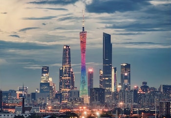 encore international hotel guangzhou convention and exhibition center garment trade city flagship store