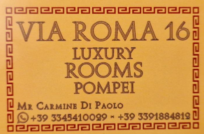pompei suite via roma 16
