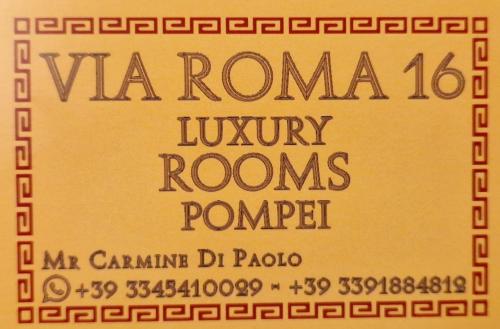 pompei suite via roma 16