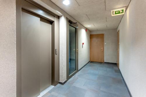 city center with free parking and sauna