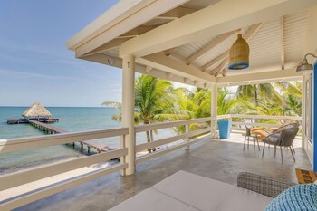 blue reef beach and marina