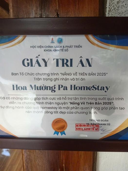 hoa muong pa homestay