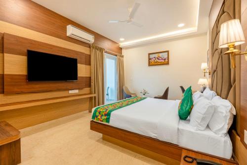 treebo premium pine tree courtyard
