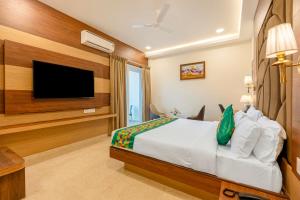 treebo premium pine tree courtyard