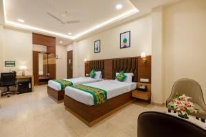 treebo premium pine tree courtyard