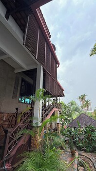serene palm heritage tropical villa