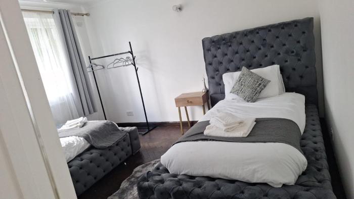 cosy 2 bed maisonette with private garage in wembley