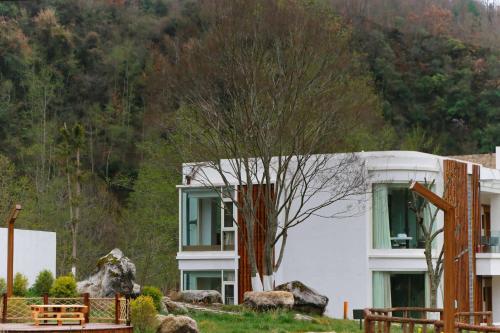 old river story art mountain retreat