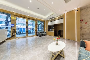 trendy romantic hotel guangzhou beijing road pedestrian street haizhu square metro station branch