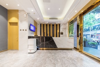 trendy romantic hotel guangzhou beijing road pedestrian street haizhu square metro station branch