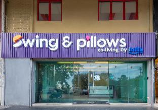 swing and pillows at pj ss2