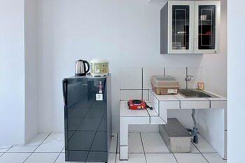 chic and sleek studio at the city square surabaya apartment