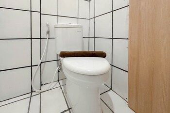 chic and sleek studio at the city square surabaya apartment