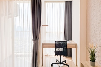 delightfully cozy studio apartment pacific garden campus town alam sutera