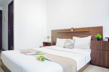 studio room apartment at grand dhika city near jatimulya lrt station