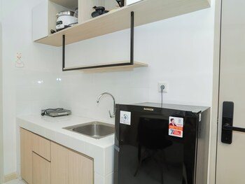 modern 2br for 3 pax at tokyo riverside pik 2 apartment