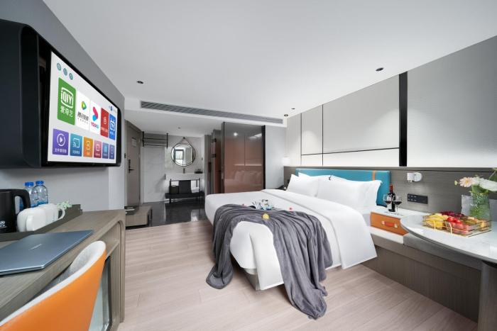 pin hotel guangzhou beijing road pedestrian street gongyuanqian metro station branch free deliver service to guangzhou baiyun international airport and free deliver service to canton fair complex during canton fair period