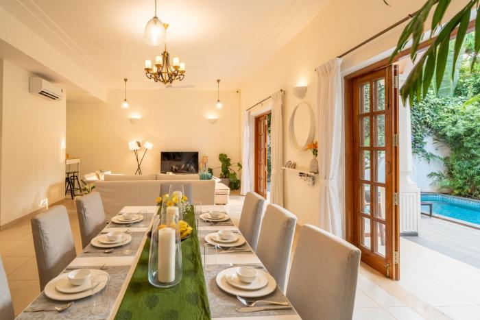 elivaas celest 4 bhk villa with pvt pool