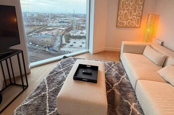 modern city apartment in manchester