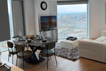 modern city apartment in manchester