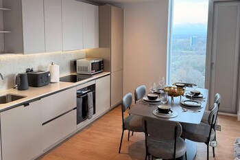 modern city apartment in manchester