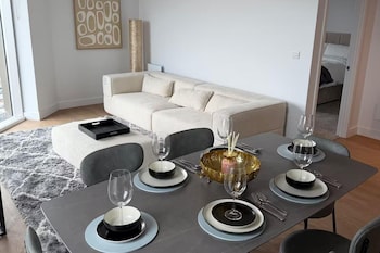 modern city apartment in manchester