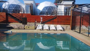 glamping domos lago rapel