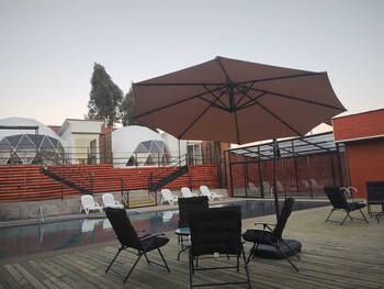 glamping domos lago rapel