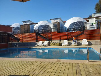 glamping domos lago rapel