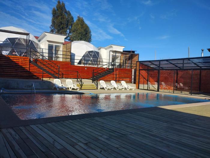glamping domos lago rapel